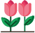 Plantes fleurie et fraisiers